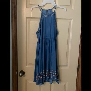 Altar’d  State chambray halter dress